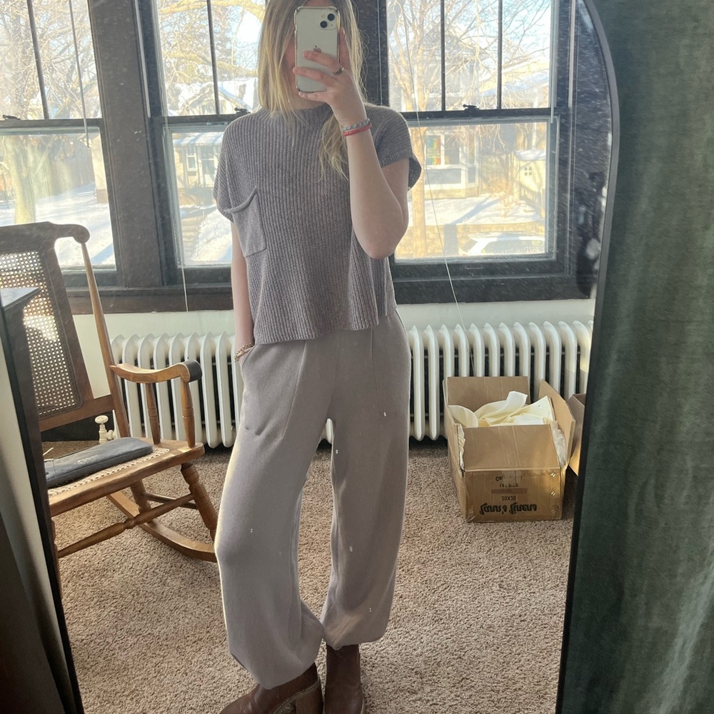 Free People Knit Set